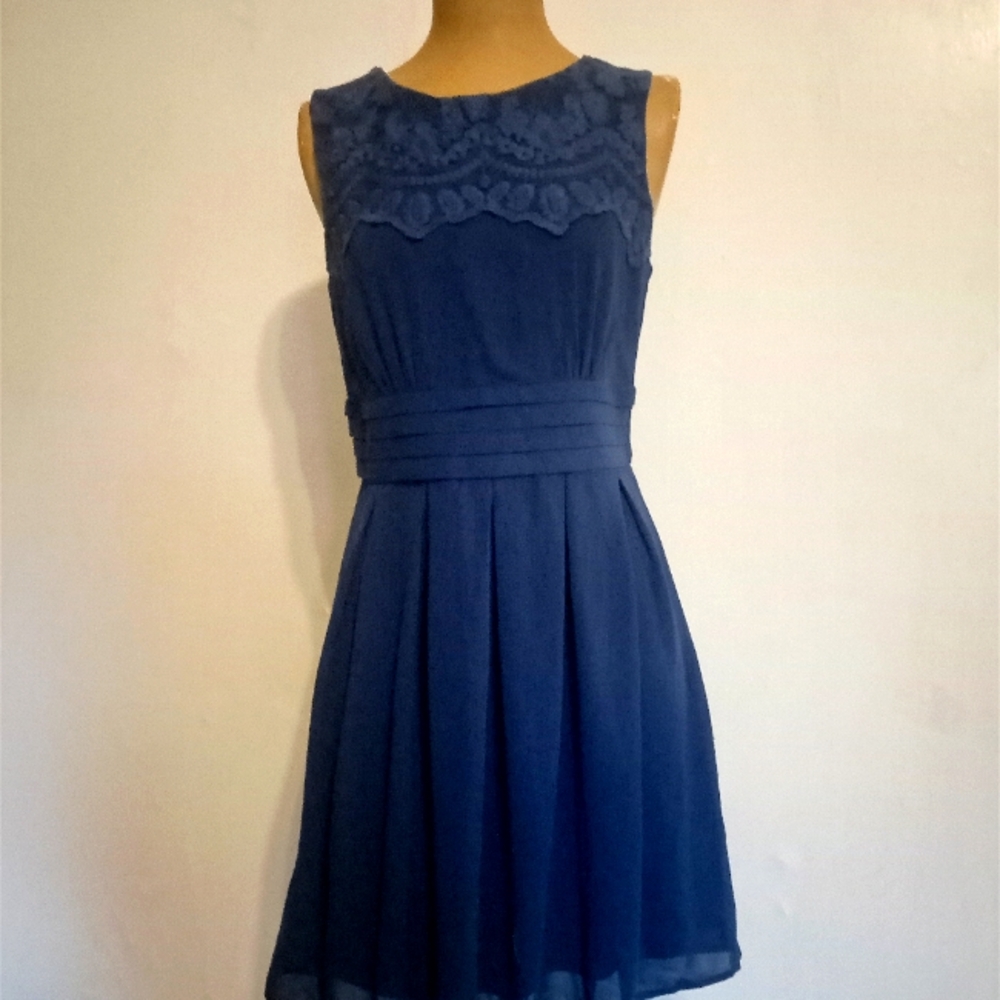 Esley New BLUE DRESS
